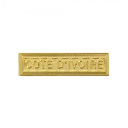 Agrafe Côte d'Ivoire pour Médaille Pendante