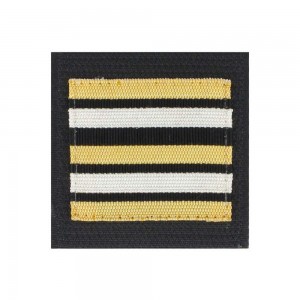 Galon de Poitrine Souple Velcro Gendarmerie Mobile ou GR - Lieutenant-Colonel