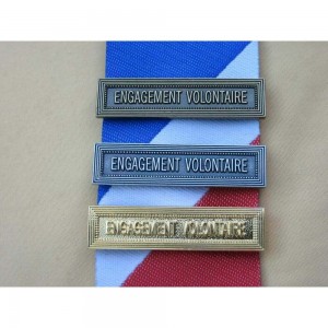 Agrafe Engagement Volontariat 2013 pour Médaille Pendante