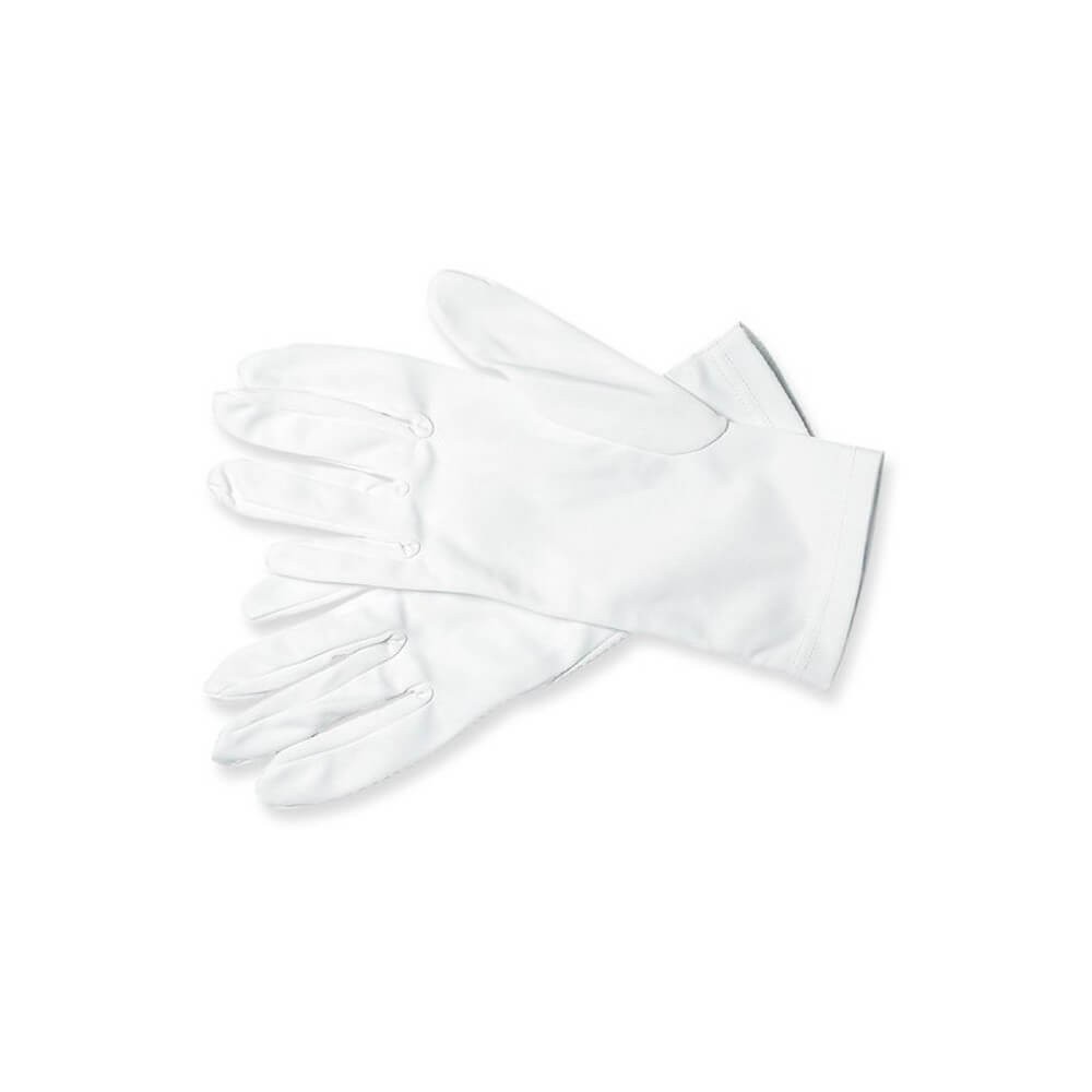 paire de gants blancs tenue de cérémonie taille 8 environ