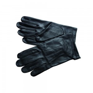 Gants de Cérémonie Noirs en Cuir Souple - DMB