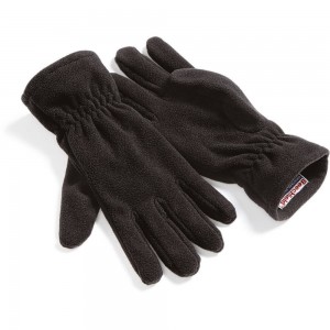 Gants Polaire Noir Suprafleece® Unisexe Chaud et Léger - Beechfield