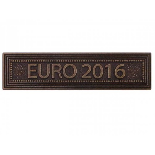 Agrafe Euro 2016 Bronze pour Médaille Pendante