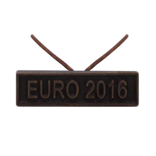 Agrafe Euro 2016 Bronze pour Médaille Réduction et Dixmude