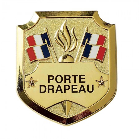 Insigne Porte-Drapeaux - Taille Réduction - Bacqueville