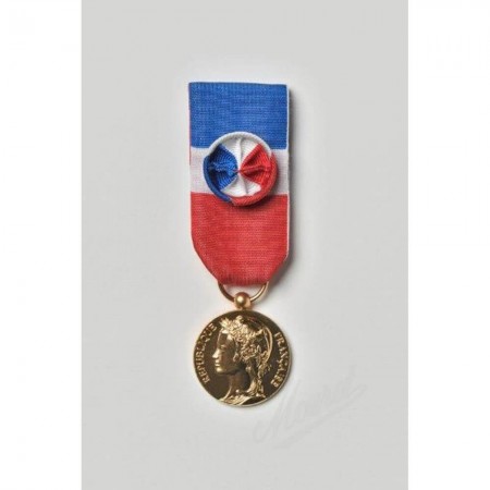 Médaille d'Honneur du Travail - 30 ans - Vermeil - Ordonnance