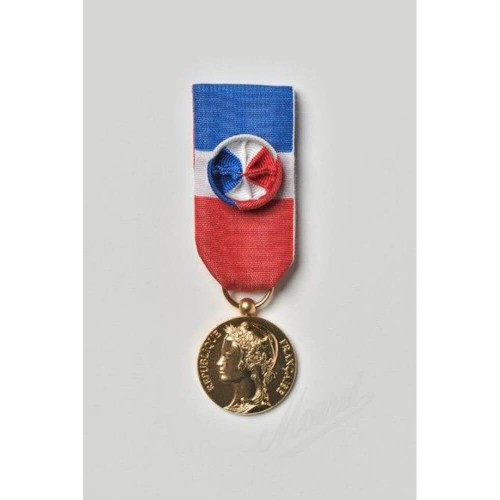 Médaille d'Honneur du Travail - 30 ans - Vermeil - Ordonnance