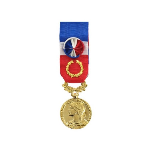 Médaille d'Honneur du Travail - 40 ans - Grand Or - Ordonnance