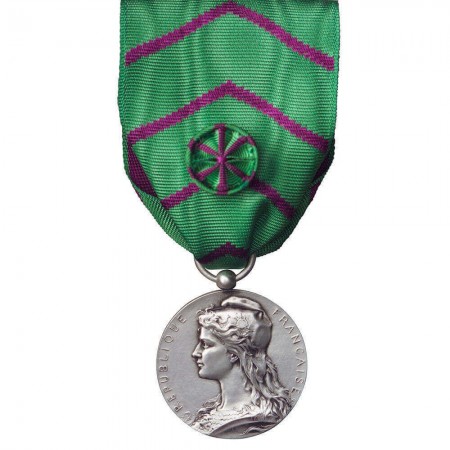 Médaille d'Honneur Ordonnance Civile Pénitentiaire - Argent