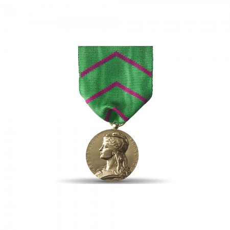 Médaille d'Honneur Ordonnance Civile Pénitentiaire - Bronze