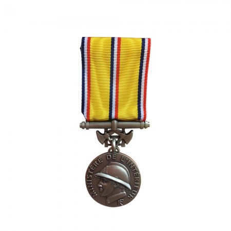 Médaille d'Honneur Sapeurs-Pompiers pour Ancienneté - 20 Ans - Échelon Argent