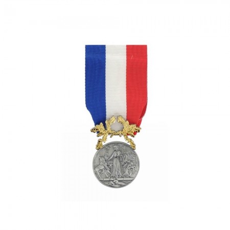 Médaille Ordonnance Courage et Dévouement dite Sauvetage - Grade Argent 1ère Classe