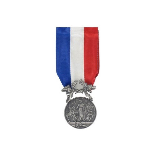 Médaille Ordonnance Courage et Dévouement dite Sauvetage - Grade Argent 2ème Classe