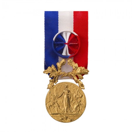 Médaille Ordonnance Courage et Dévouement dite Sauvetage - Grade Or