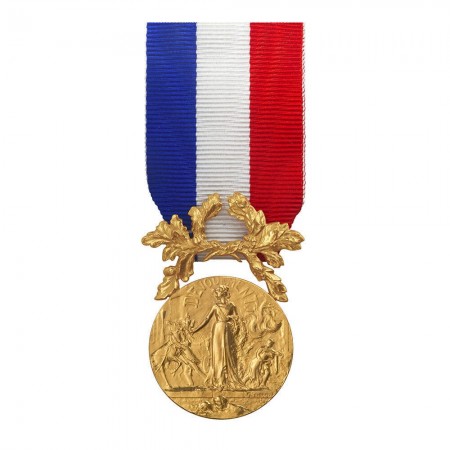 Médaille Ordonnance Courage et Dévouement dite Sauvetage - Grade Vermeil