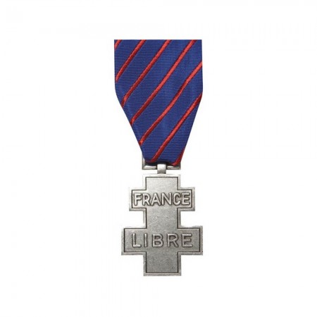Médaille Ordonnance Croix Commémorative FFL (Forces Françaises Libres)