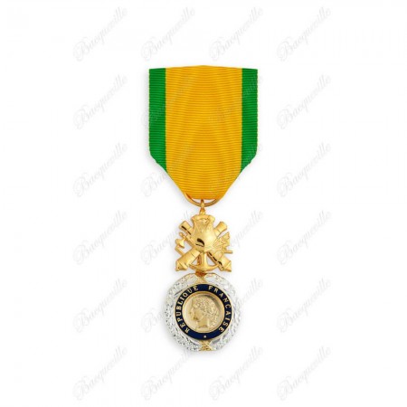 Médaille Ordonnance Militaire (Bronze Doré)