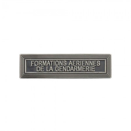 Agrafe Formations Aériennes de la Gendarmerie pour Médaille Pendante