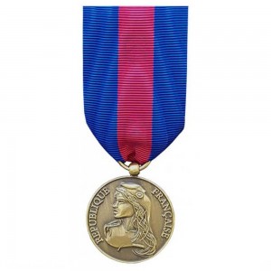Médaille Ordonnance MRV-DSI (ex-SMV) - des Réservistes Volontaire de Défense et de Sécurité Intérieure - Bronze