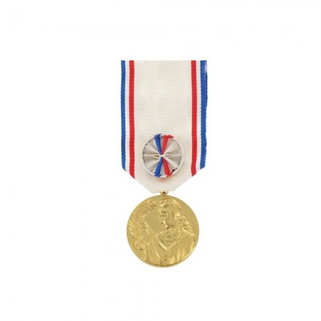 Médaille Ordonnance Reconnaissance Française - Vermeil