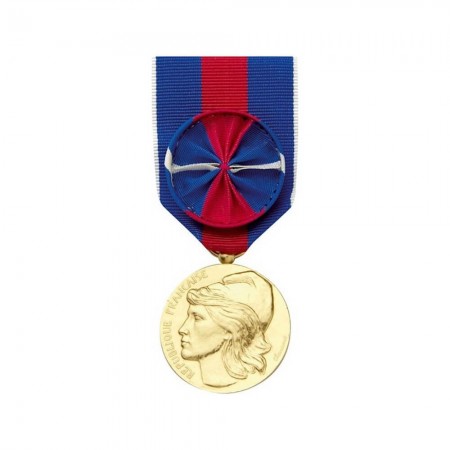 Médaille Ordonnance SMV (Service Militaire Volontaire) - Or