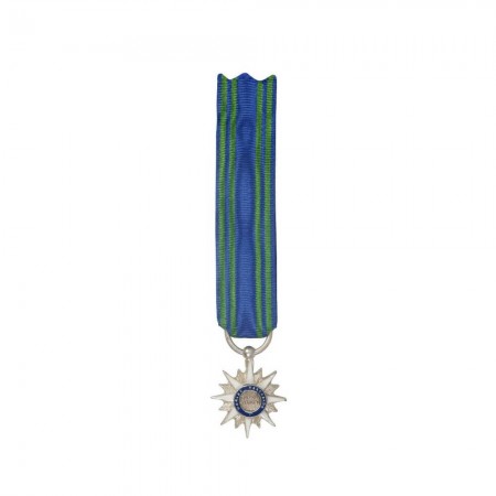 Médaille Réduction de l'Ordre du Mérite Maritime - Chevalier - Argent Massif