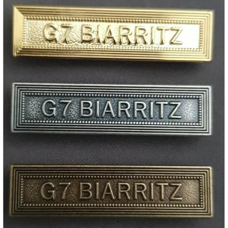Agrafe G7 Biarritz pour Médaille Réduction et Dixmude