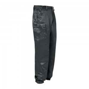 Pantalon d'Intervention Anti-Statique Noir Brillant - CityGuard