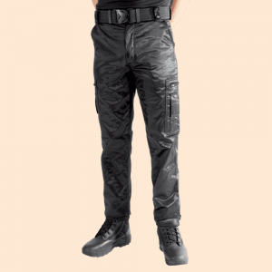 Pantalon d'Intervention GUARDIAN Noir Brillant - Coupe F1 Unisexe - GK Pro