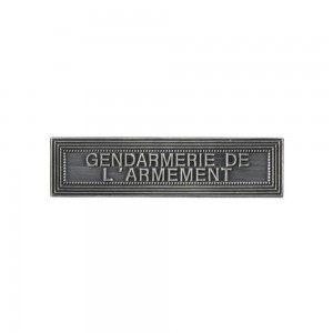 Agrafe Gendarmerie de l'Armement pour Médaille Pendante