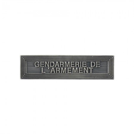 Agrafe Gendarmerie de l'Armement pour Médaille Pendante