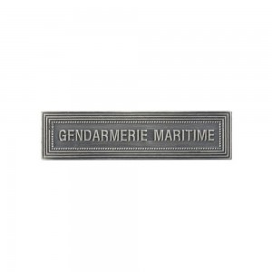 Agrafe Gendarmerie Maritime pour Médaille Pendante