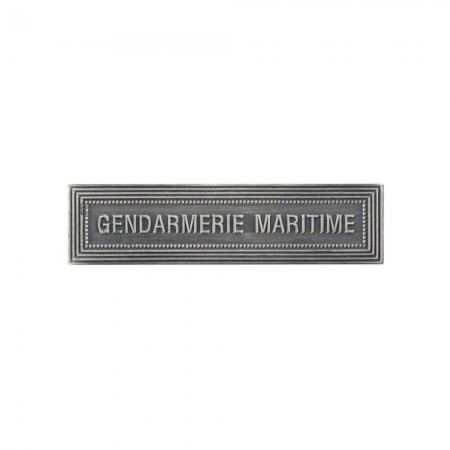 Agrafe Gendarmerie Maritime pour Médaille Pendante