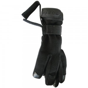 Porte-Gants par Boucle Fermée Auto-Agrippante Noir - TOE Design