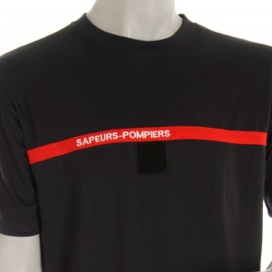 Tee-Shirt Marine Sapeur-Pompier - AltoRisk
