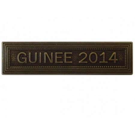 Agrafe Guinée 2014 pour Médaille Pendante