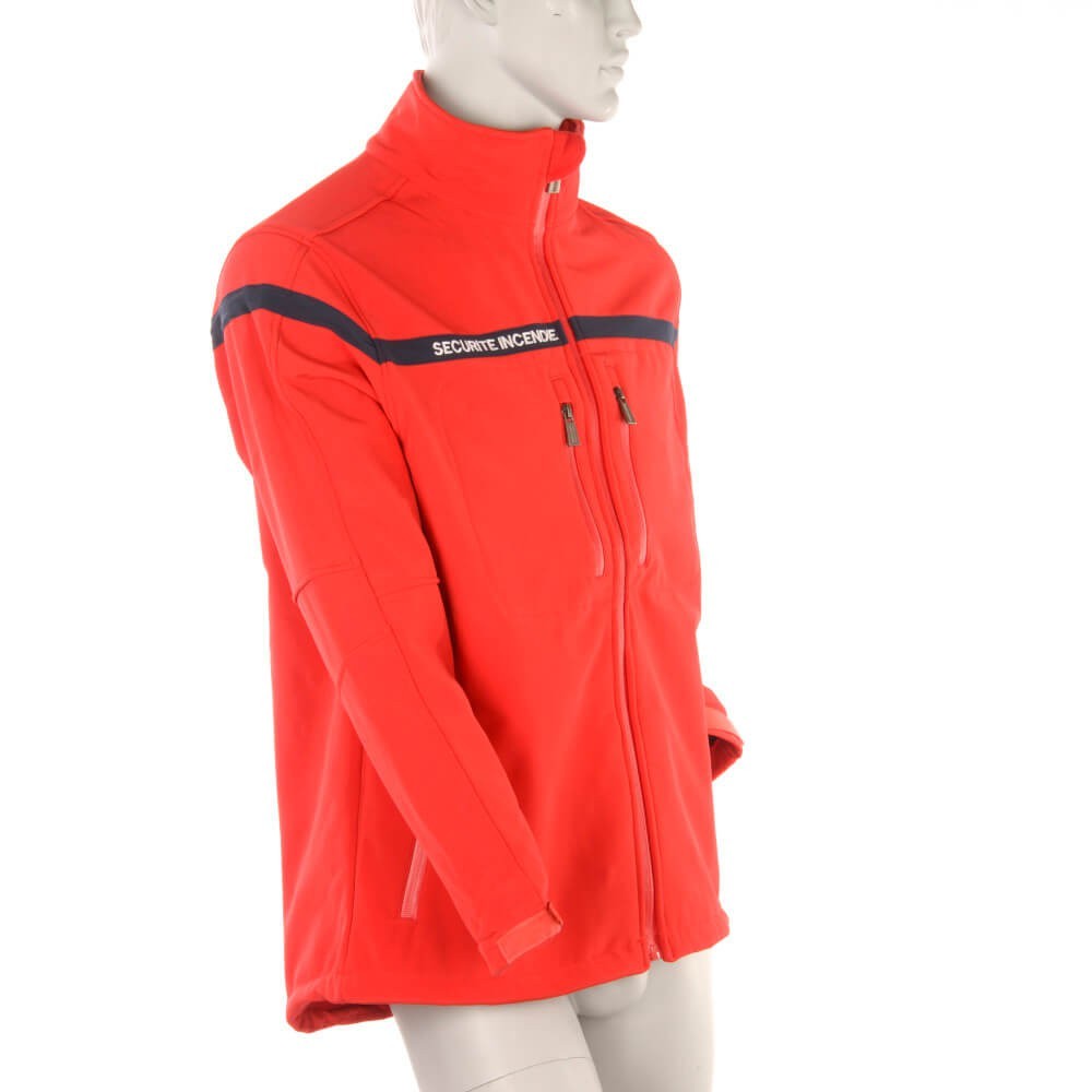 Blouson softshell sécurité incendie