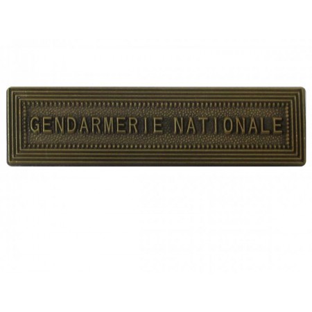 Agrafe Gendarmerie Nationale pour médaille pendante
