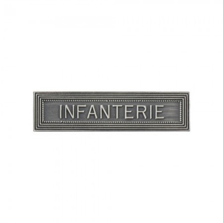 Agrafe Infanterie pour Médaille Pendante