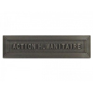 Agrafe Action Humanitaire pour Médaille Pendante de la Sécurité Intérieure 2