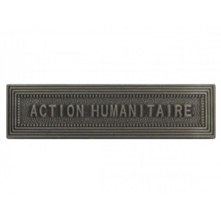 Agrafe Action Humanitaire pour Médaille Pendante de la Sécurité Intérieure