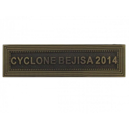 Agrafe Cyclone Béjisa 2014 pour Médaille Pendante