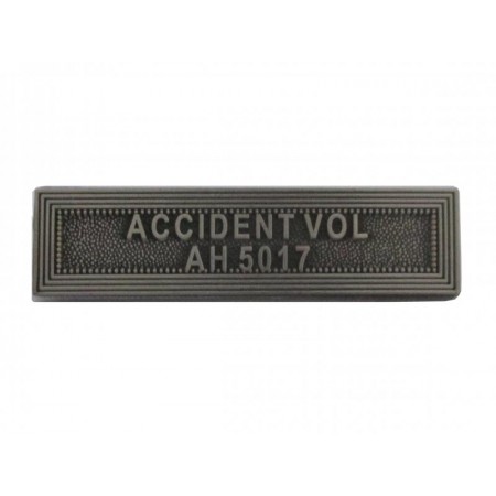 Agrafe Accident Vol AH 5017 Ouagadougou-Alger pour Médaille Pendante