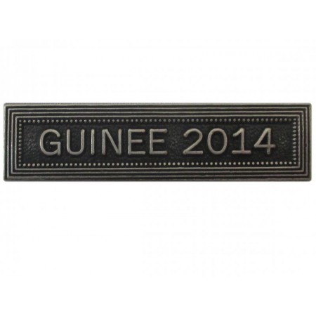 Agrafe Guinée 2014 pour Médaille Pendante