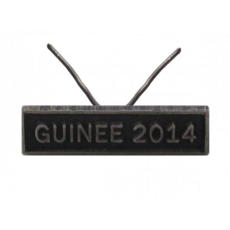 Agrafe Guinée 2014 pour Médaille Réduction et Dixmude