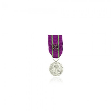 Médaille d'Honneur des Services Judiciaires Ordonnance-Argent