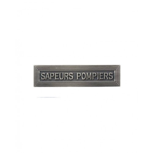 Agrafe Sapeurs Pompiers pour Médaille Pendante Ordonnance