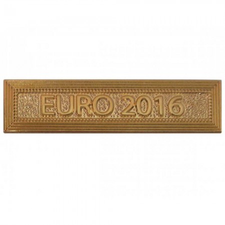 Agrafe Euro 2016 Bronze pour Médaille Réduction et Dixmude