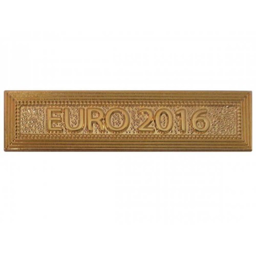 Agrafe Euro 2016 Bronze pour Médaille Réduction et Dixmude
