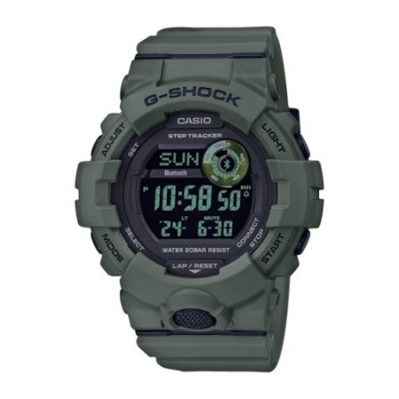 Montre Casio G-Shock Ultra-Résistante G-Squad GBD-800UC - Vert Armée